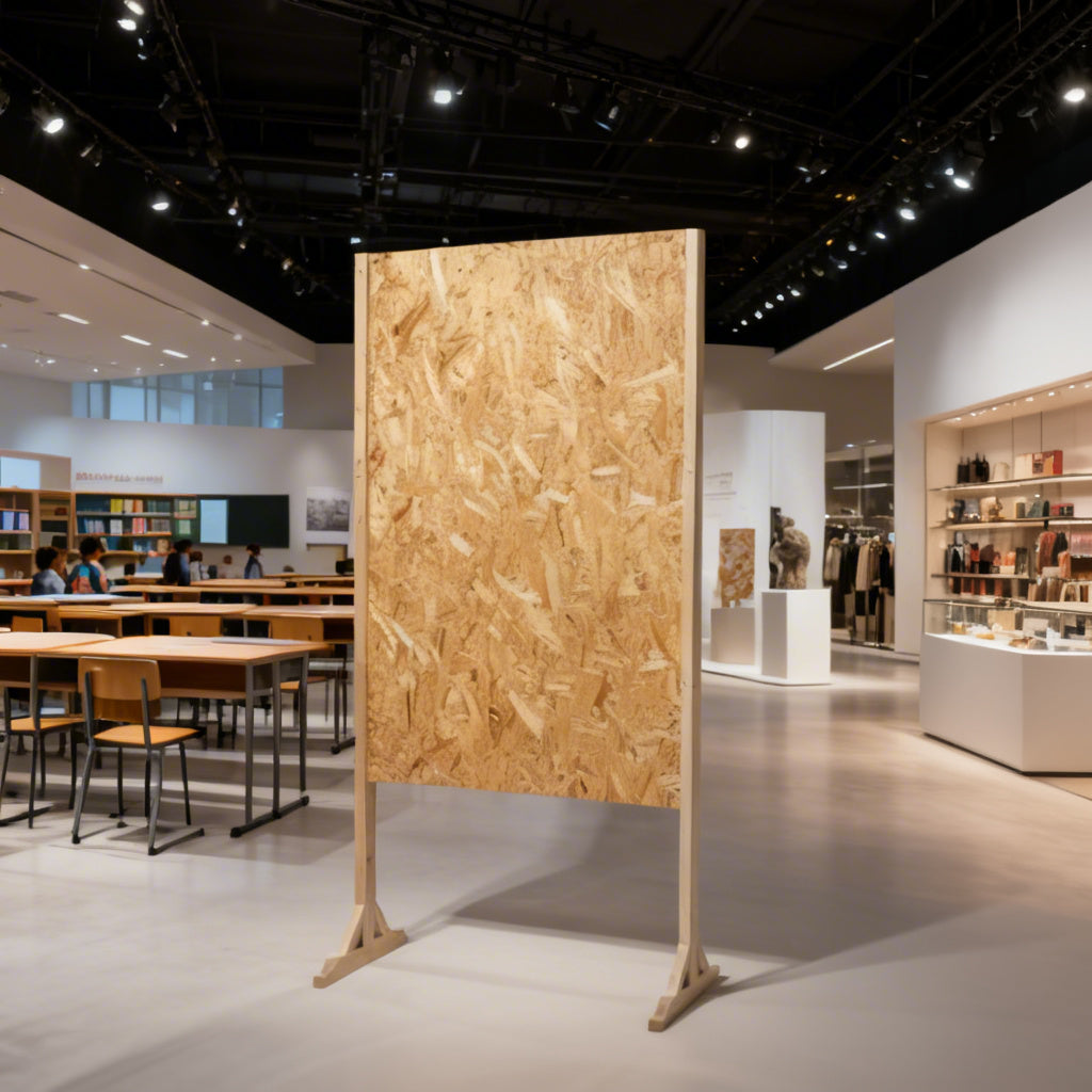 EXPOX Wood Heritage | Pannello in OSB con Basi in Legno Artigianali