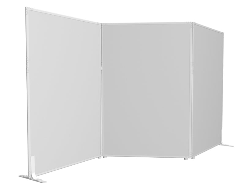 Kit espositivo su ruote CLIPPER TRIO MD-CLK130R