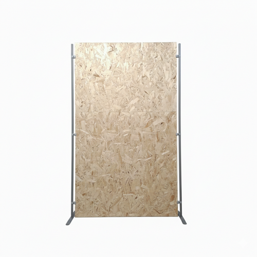 PANNELLO ESPOSITIVO PER MOSTRE IN OSB made in italy