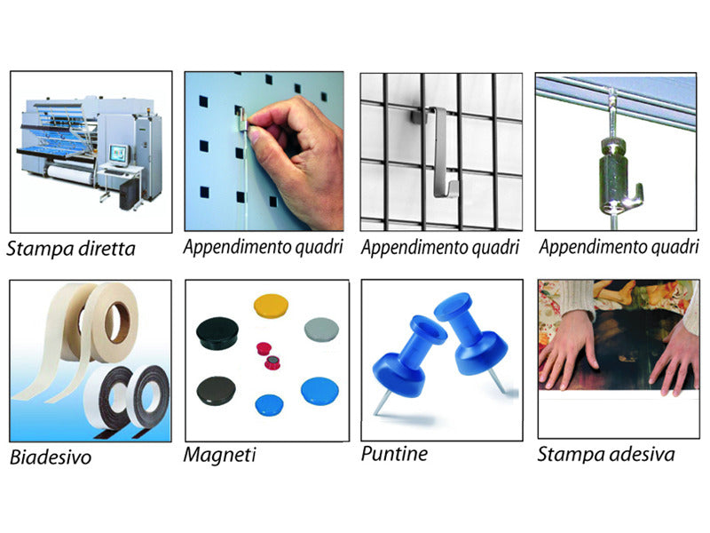 Bacheca autoportante su ruote MD-ALBAM-D2R
