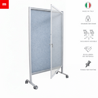 BACHECA CON FONDO IN FELTRO PER SPAZI PUBLICI E PRIVATI. FONDO IN FELTRO PER APPENDERE FOGLI ECC.
