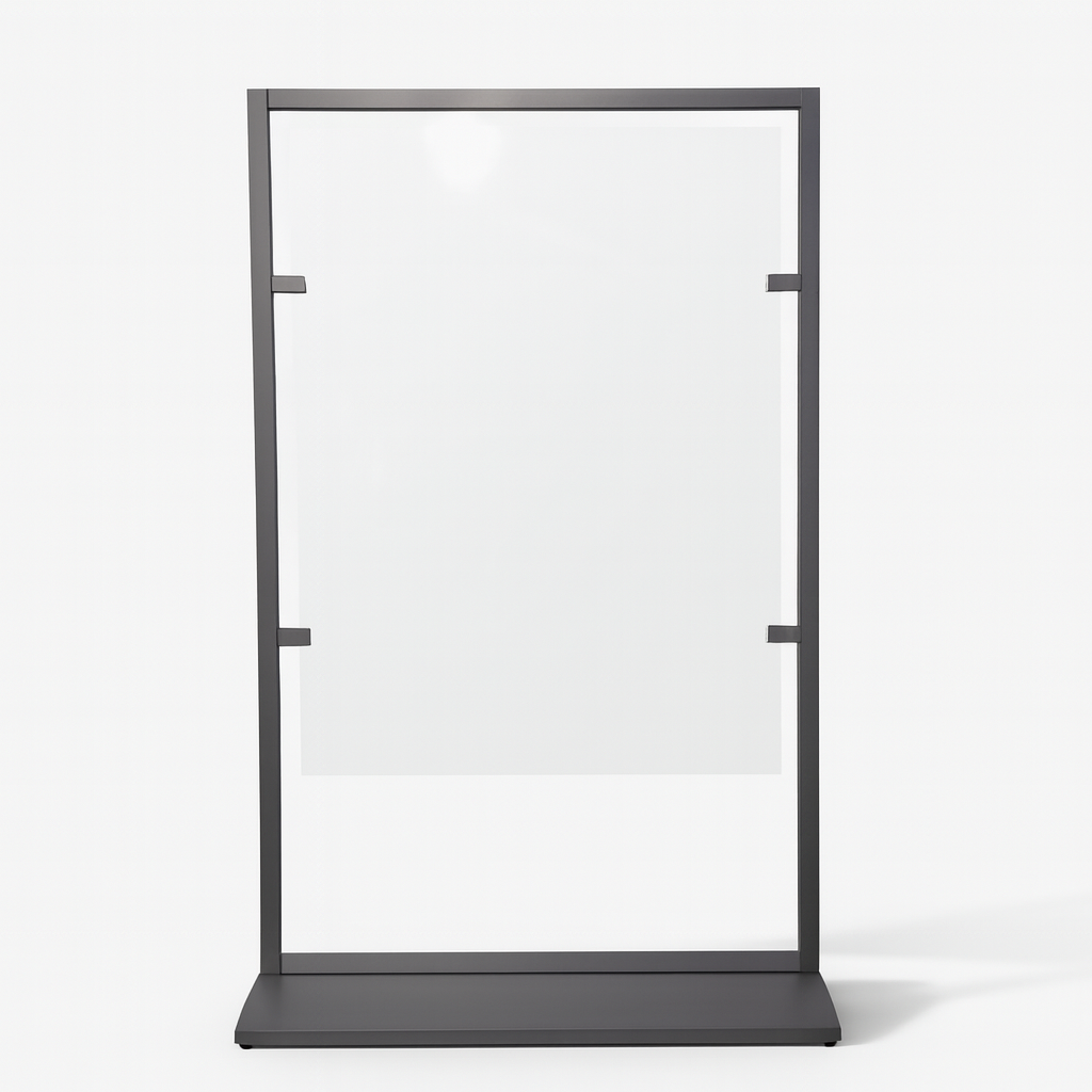 SIDEROS Monument — Pannello Espositivo Bifacciale 120x210 cm, pannello monumentale per mostre usei e università, imponente ultra resistente