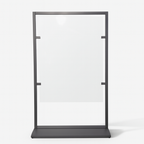 SIDEROS Monument — Pannello Espositivo Bifacciale 120x210 cm, pannello monumentale per mostre usei e università, imponente ultra resistente